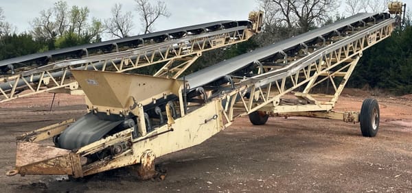 Astec 30" x 50' Radial Stacker