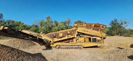 Extec E-7 Crawler Mounted Screening Plant